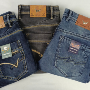 KRONOS BLUE - Turkish Knit Denim Pant